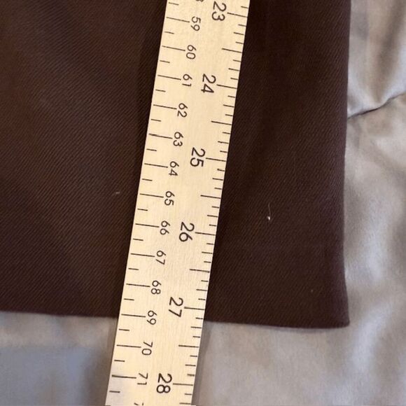 ASOS Men's Cargo Trousers Pleated Baggy Tapered Leg Brown Size 32x30 - Picture 11 of 13